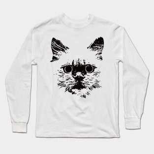 Ragdoll Face Design - A Ragdoll Cat Gift Long Sleeve T-Shirt